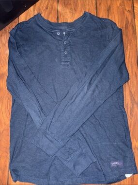 GAP boys  navy blue  Long-Sleeve Shirt